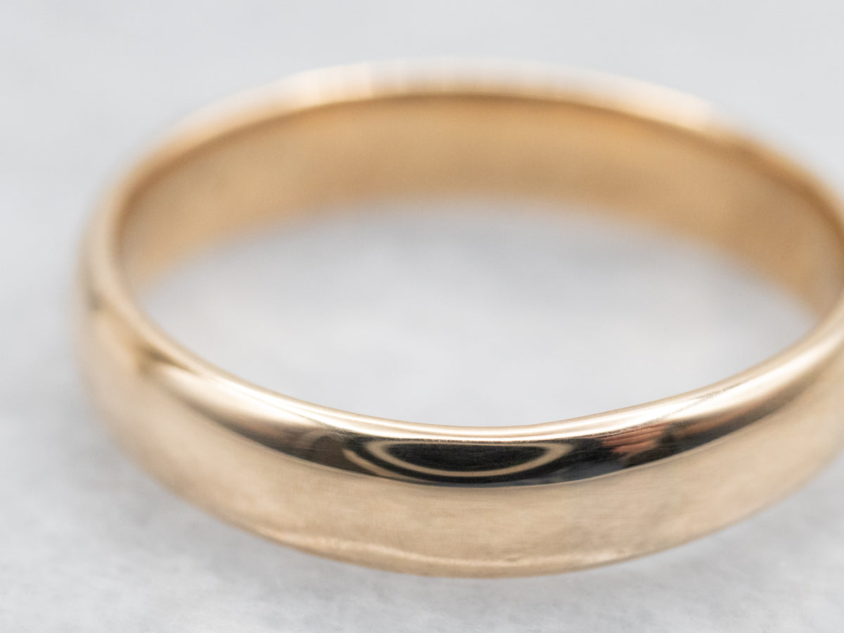 Antique 1925 Gold Wedding Band