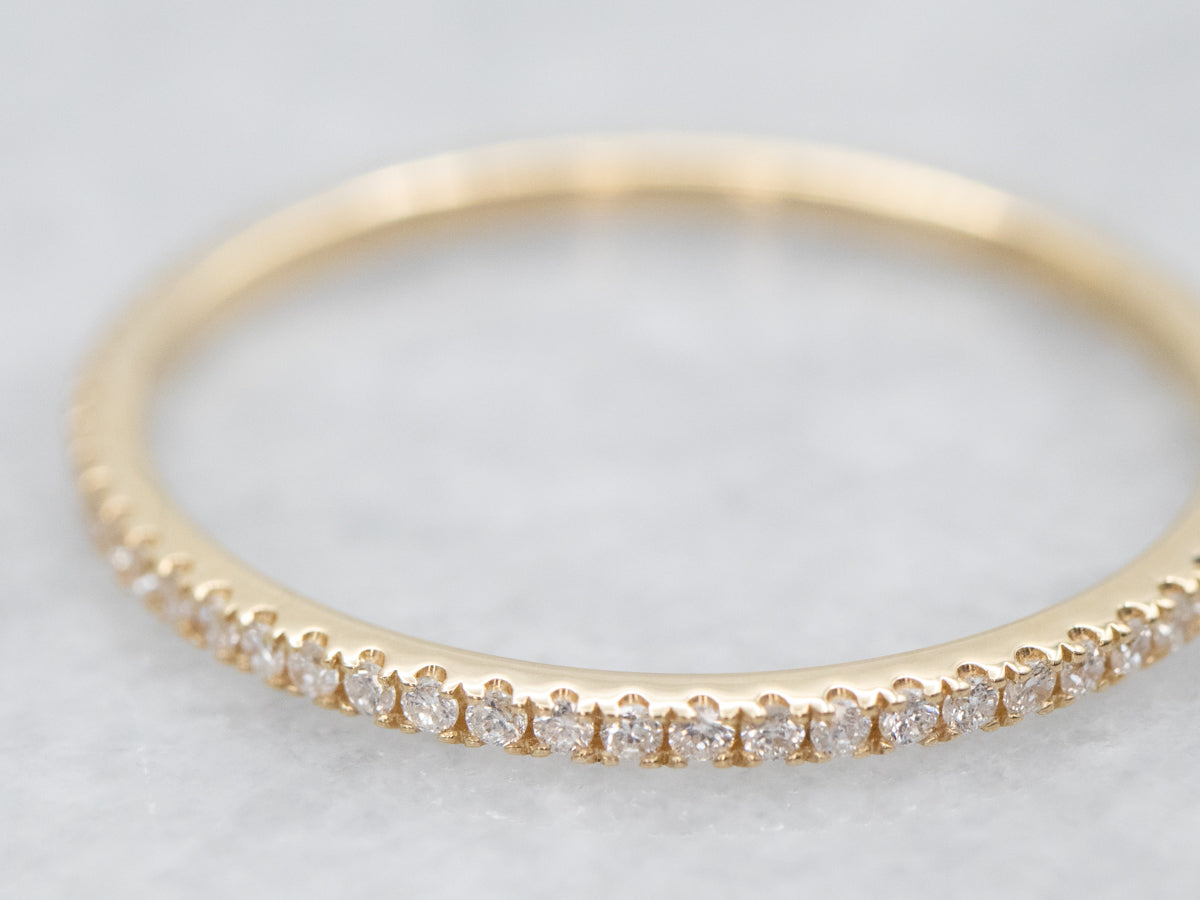 Thin Diamond Eternity Band