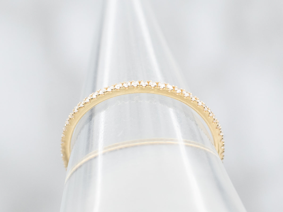 Thin Diamond Eternity Band