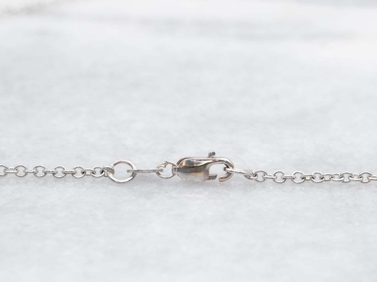 Sleek Diamond Solitaire Chain