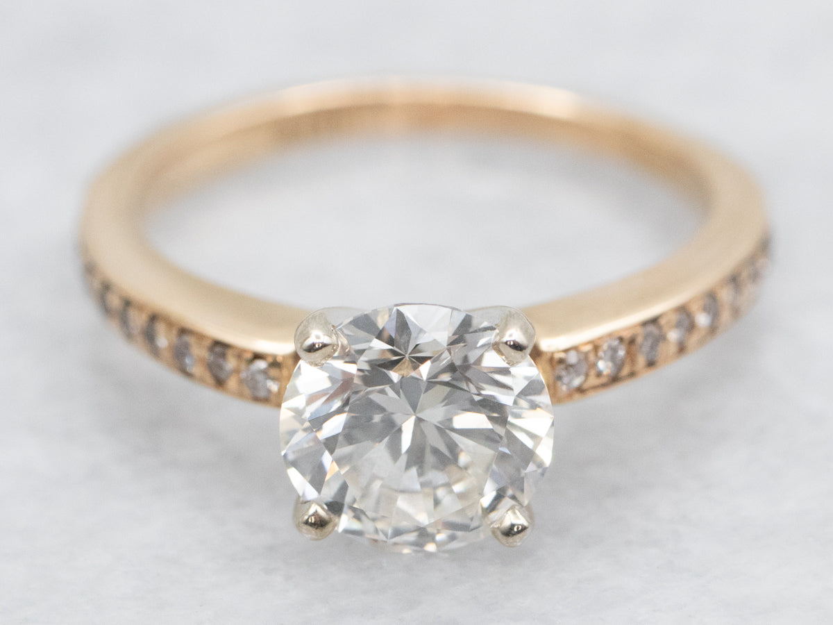 Round Brilliant Diamond Engagement Ring