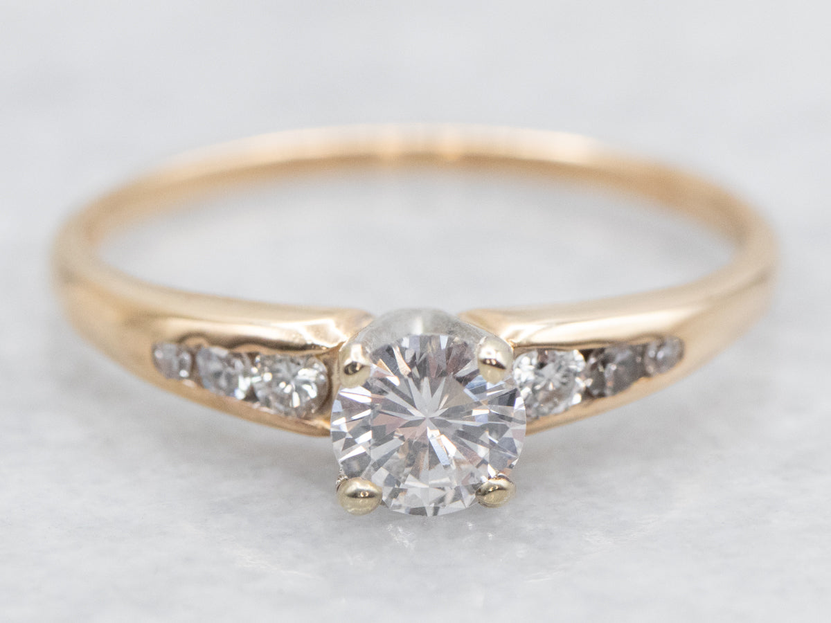 Round Brilliant Diamond Engagement Ring