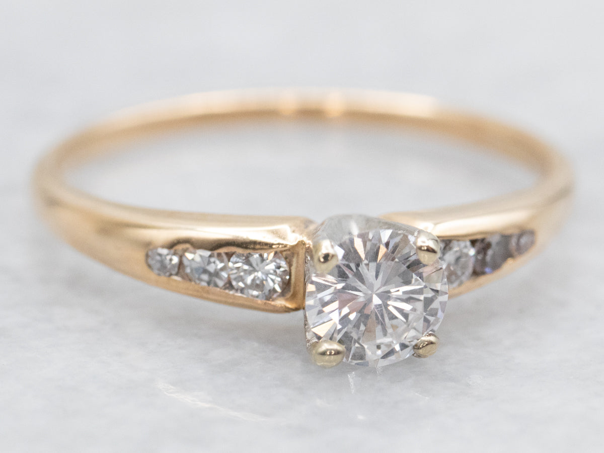 Round Brilliant Diamond Engagement Ring