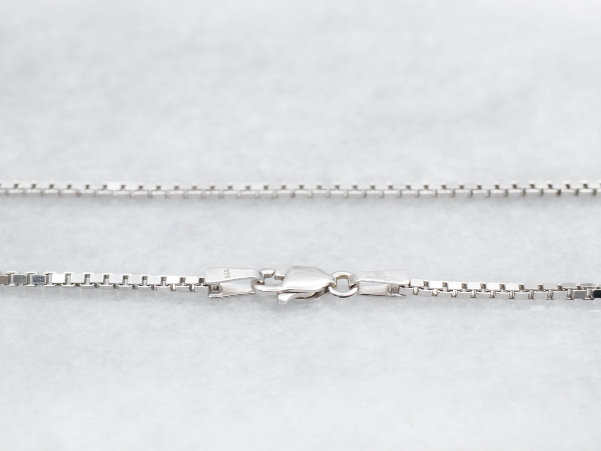 Box Chain with Lobster Clasp