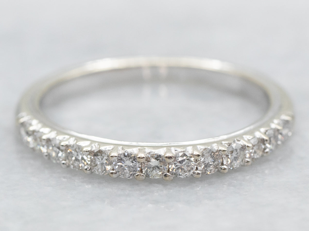 Pave Set Diamond Wedding Ring