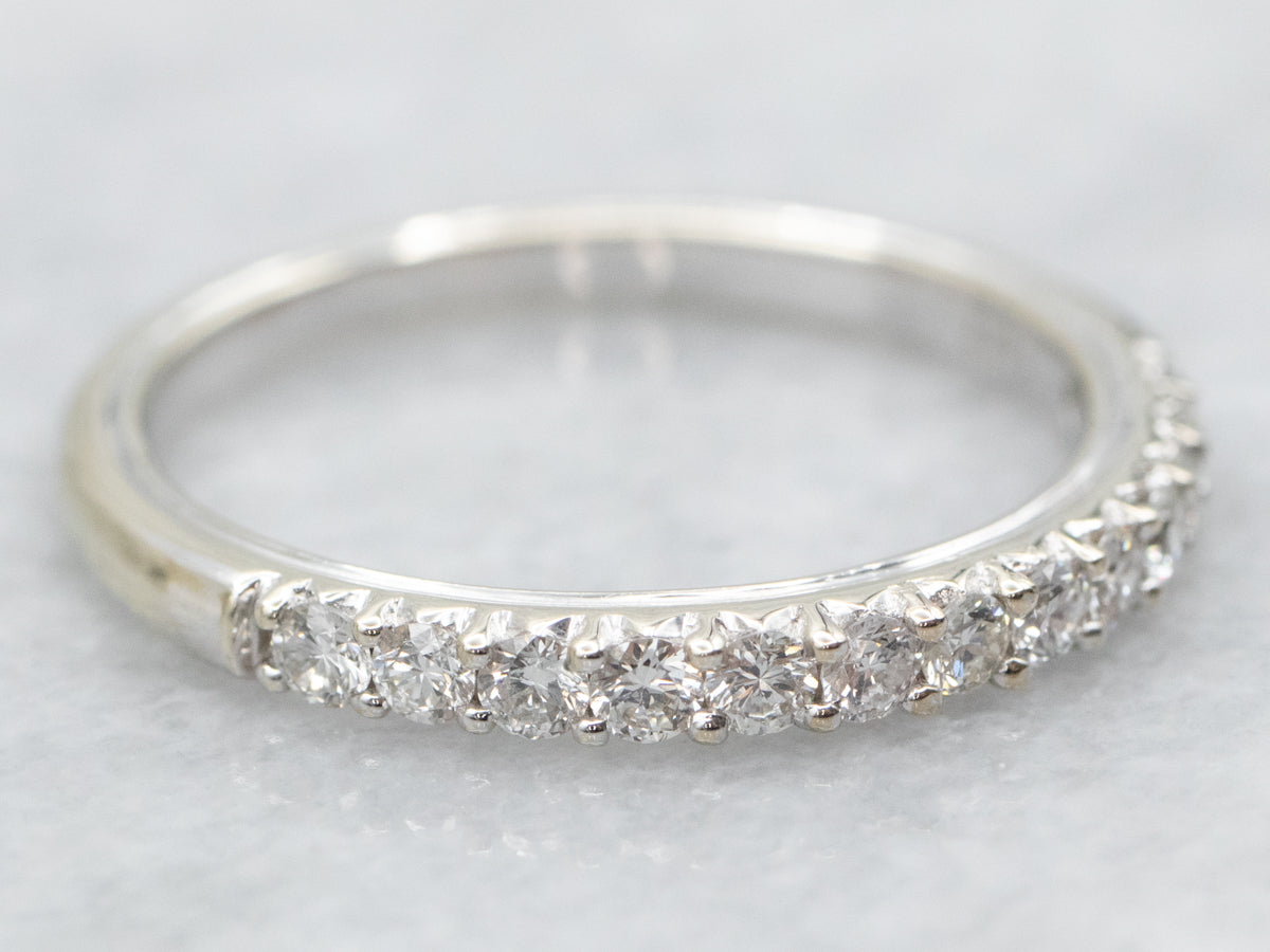 Pave Set Diamond Wedding Ring