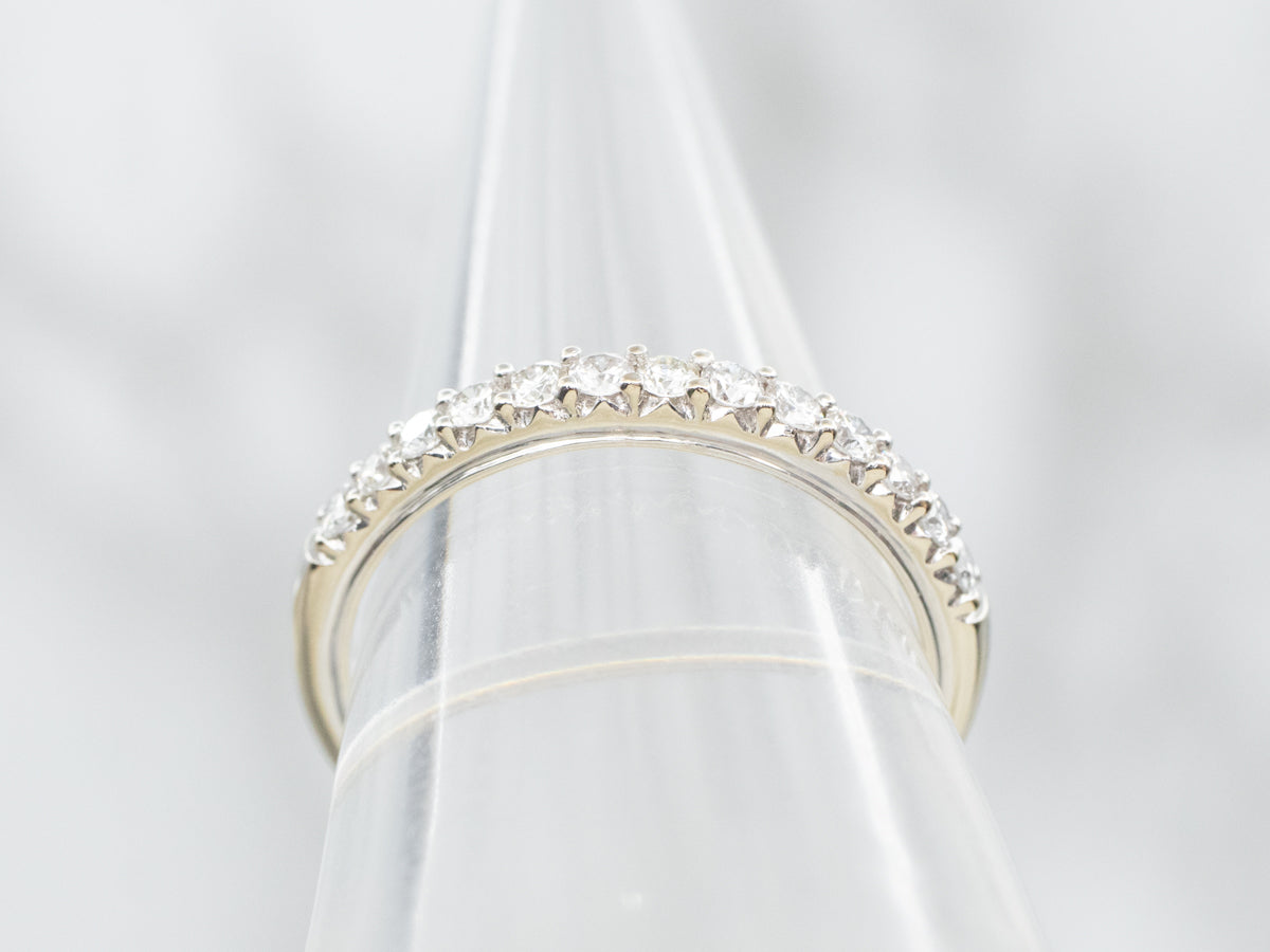 Pave Set Diamond Wedding Ring