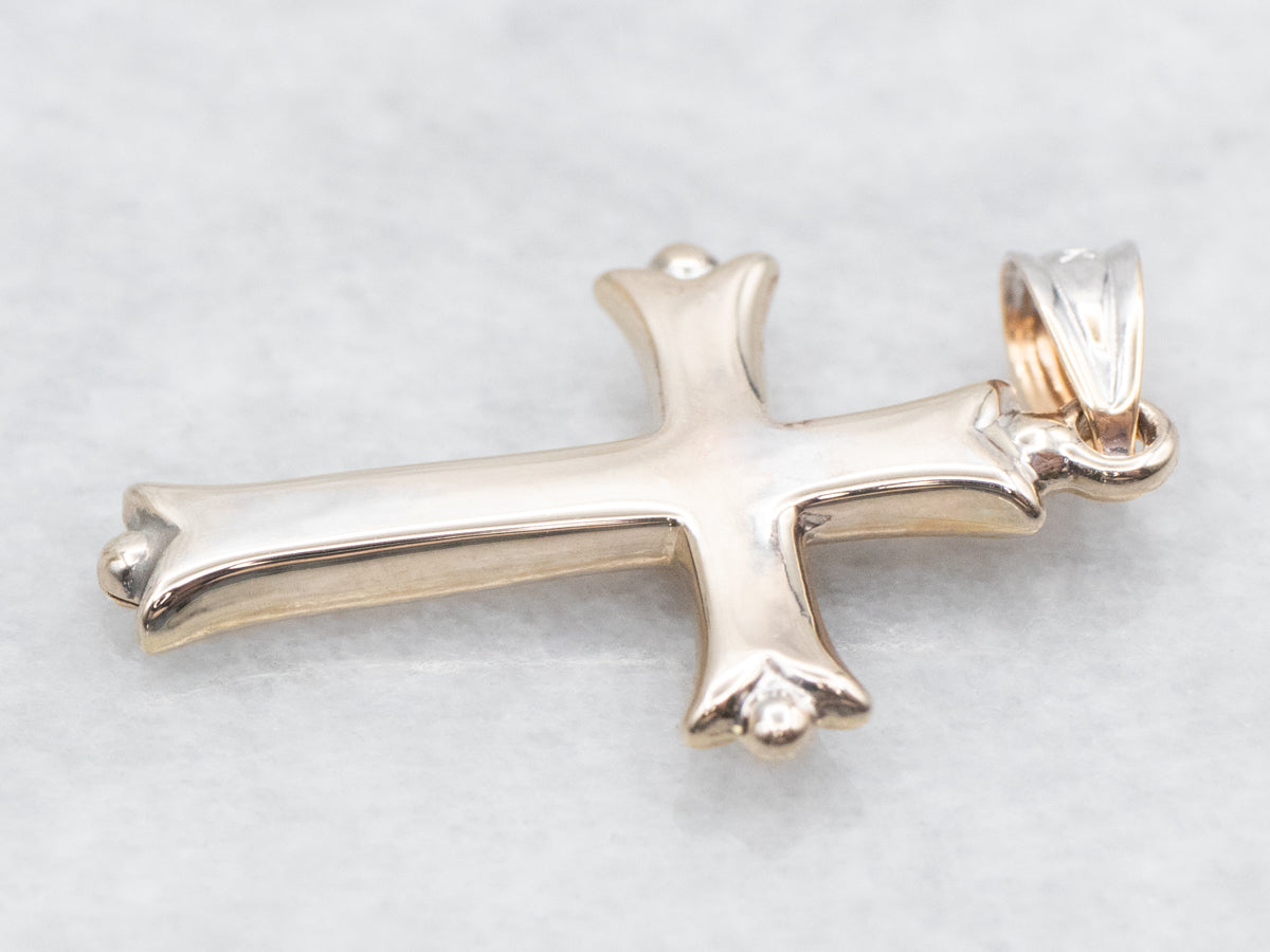 Diamond Gold Cross Pendant