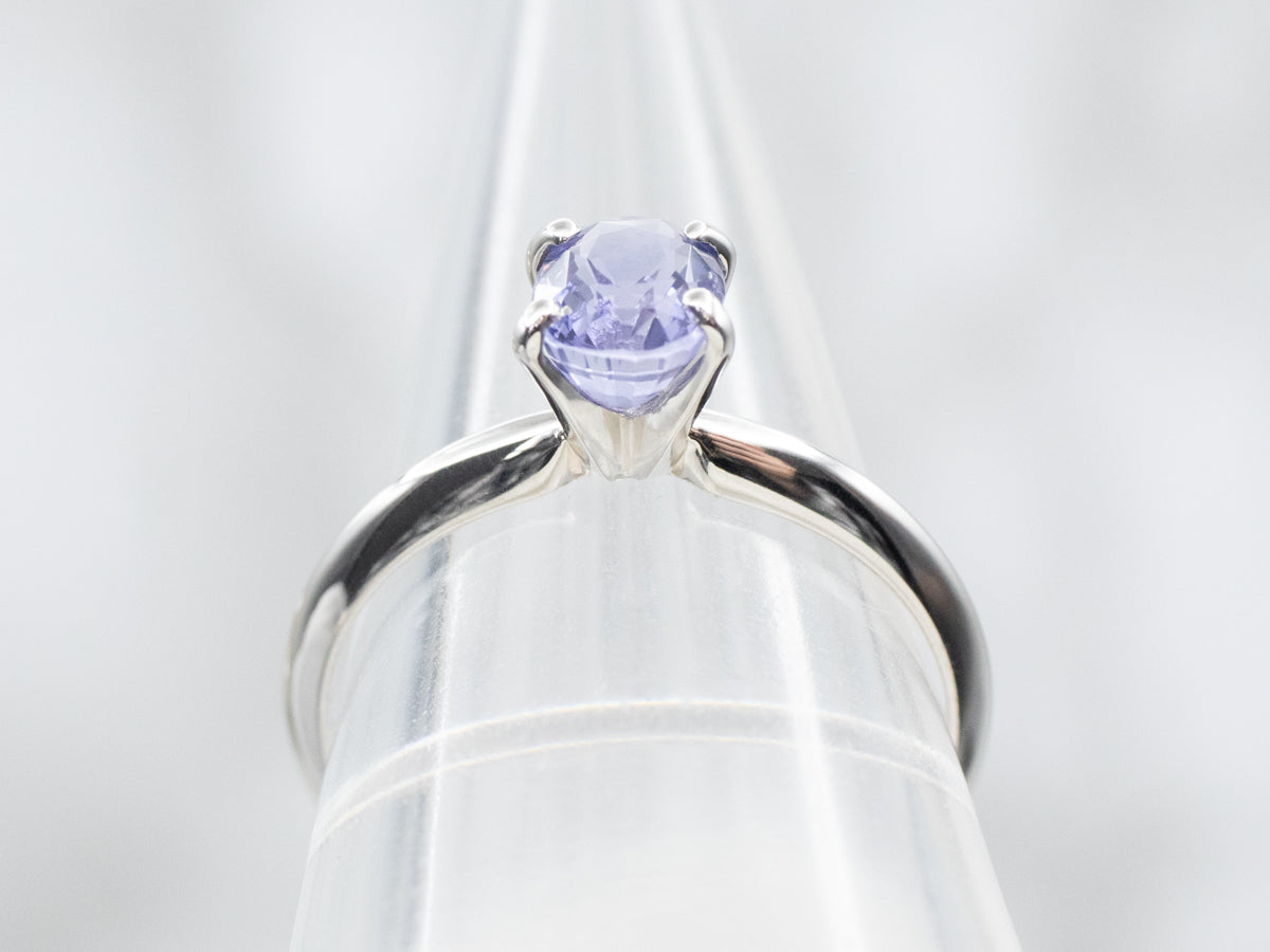 Classic Sapphire Solitaire Engagement Ring