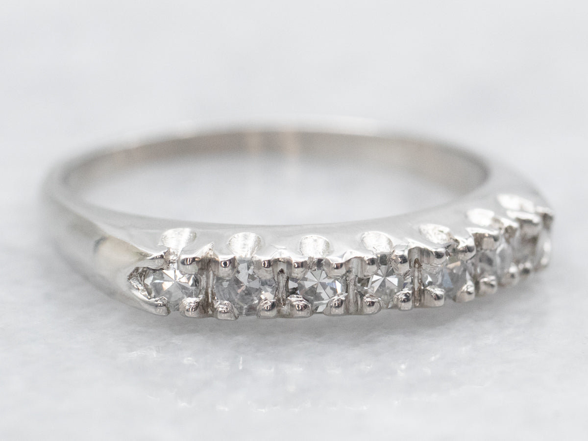 Platinum Diamond Wedding Band