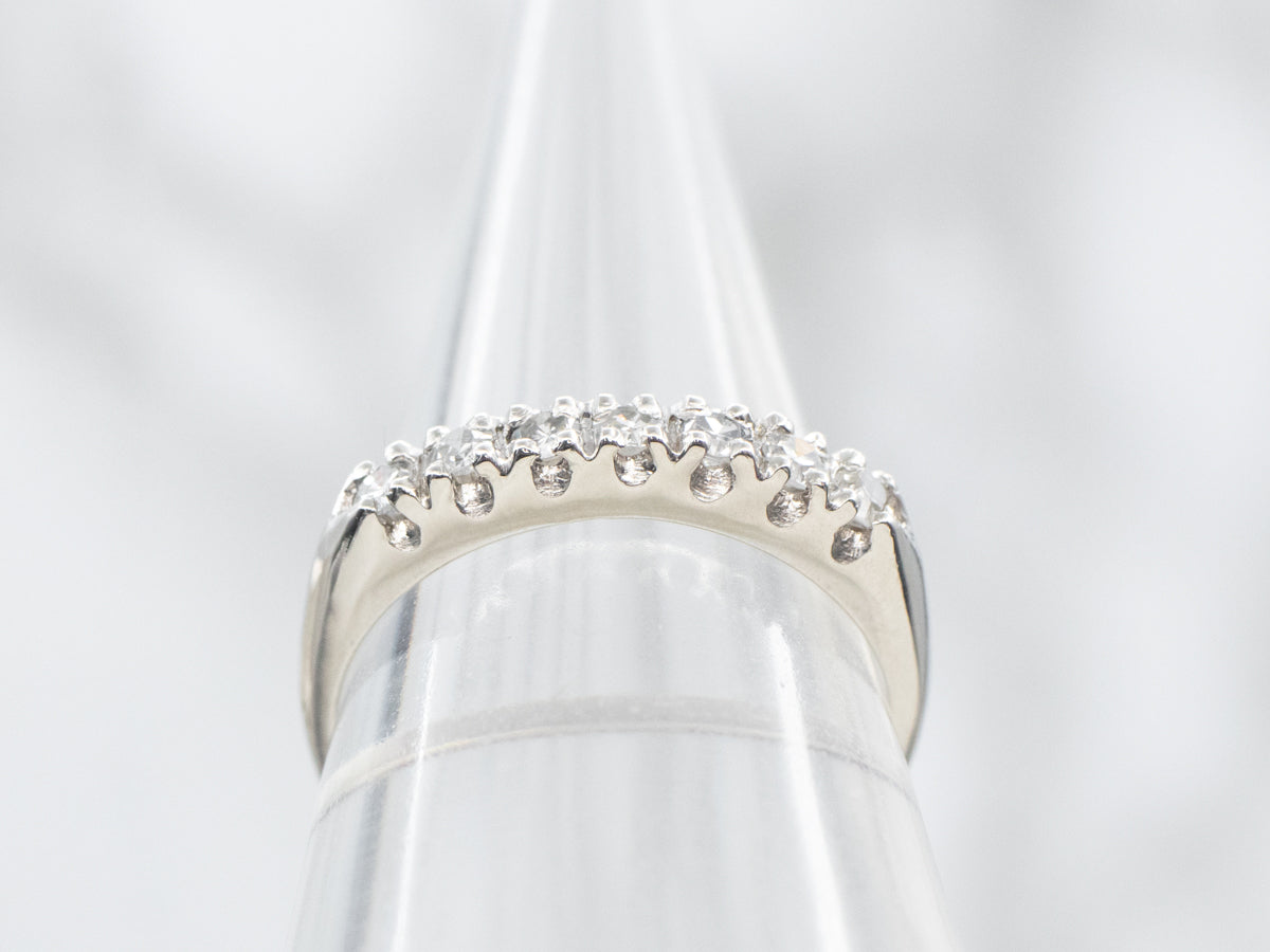 Platinum Diamond Wedding Band