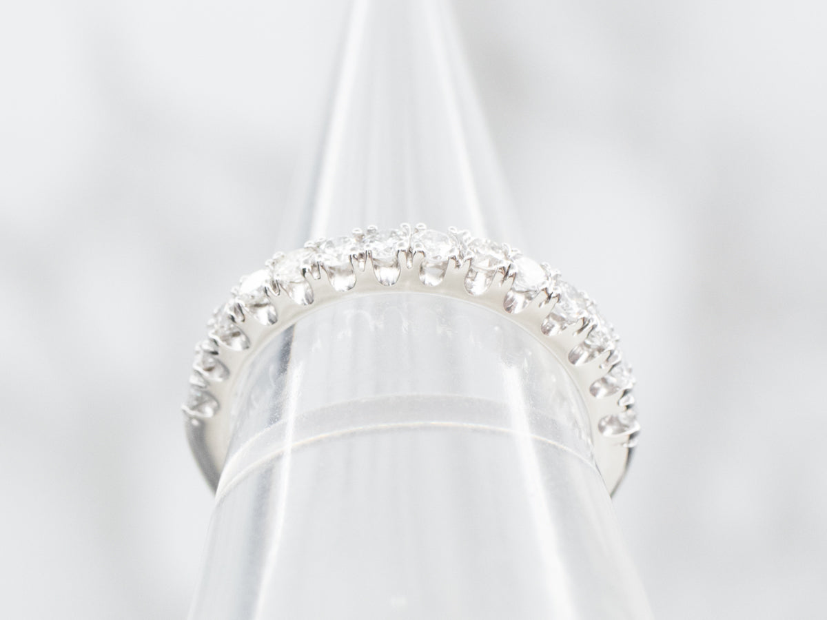 White Gold Diamond Wedding Band