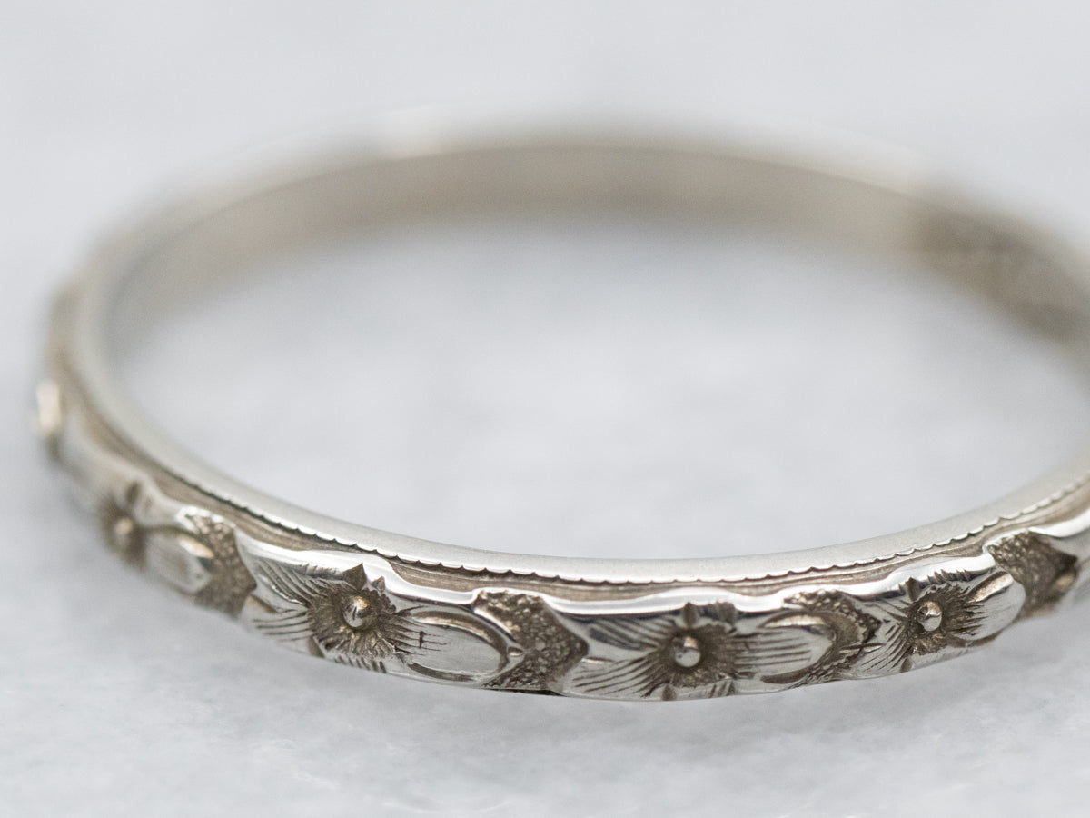 Antique Floral Pattern Band