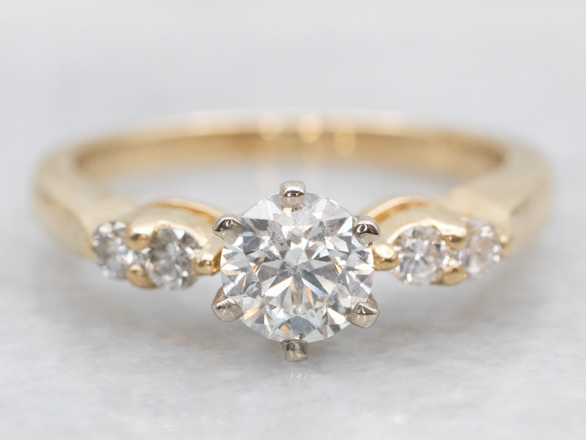 Round Brilliant Diamond Engagement Ring