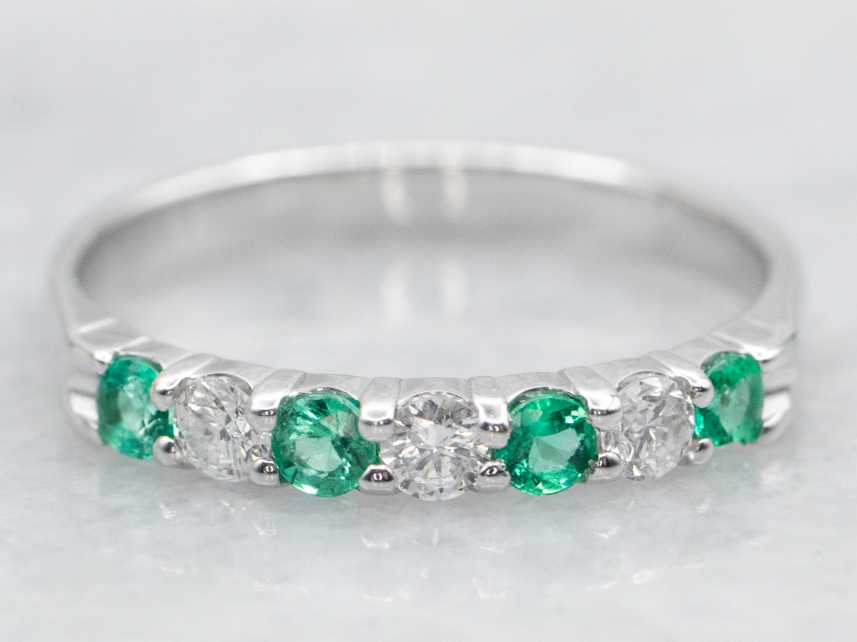 Emerald and Diamond Band