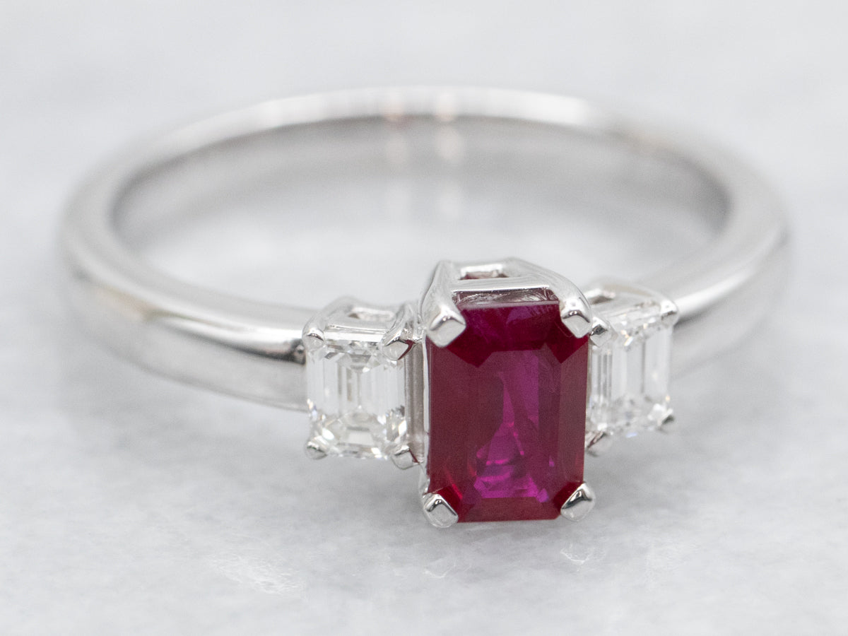 Ruby and Diamond Ring