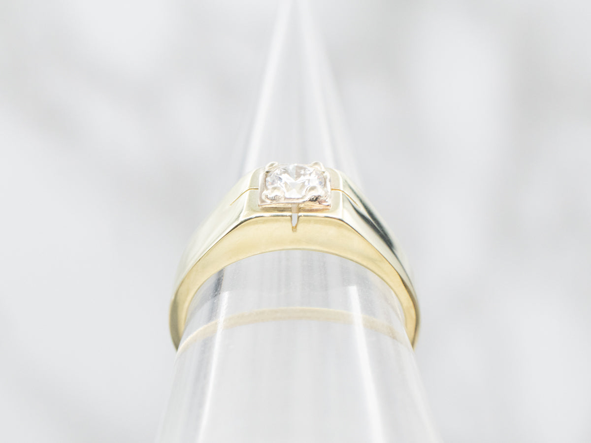 Diamond Solitaire Engagement Ring