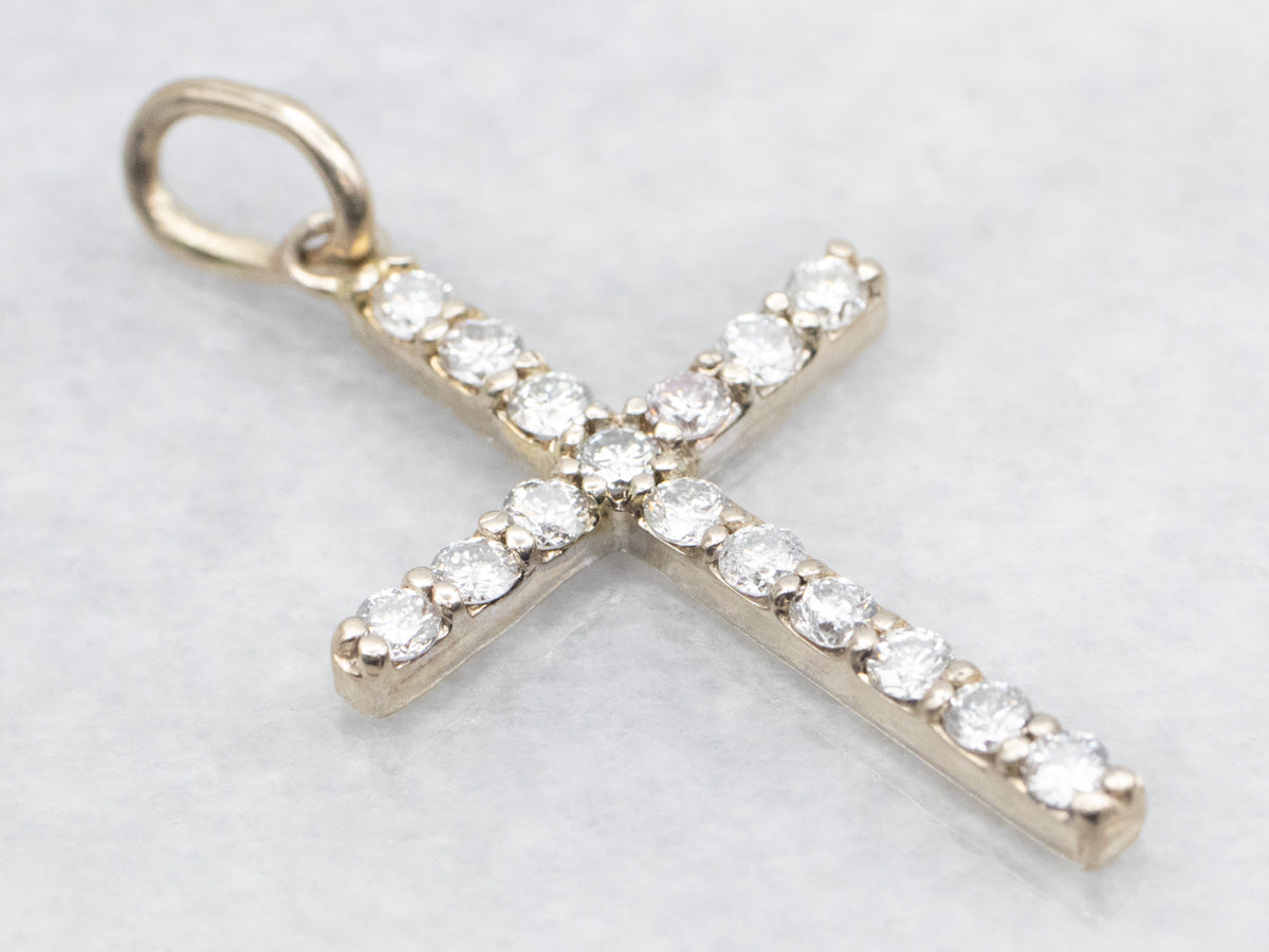 Diamond Cross Pendant