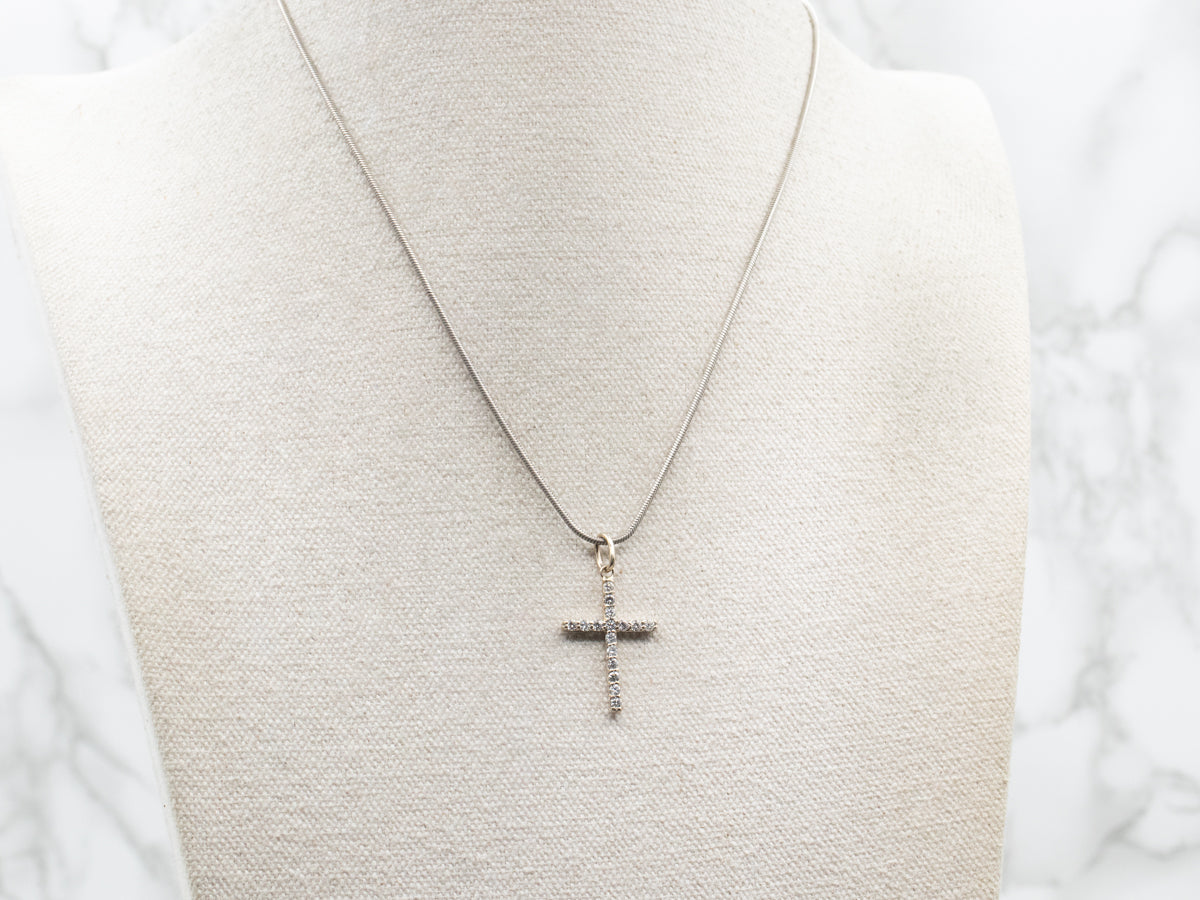 Diamond Cross Pendant