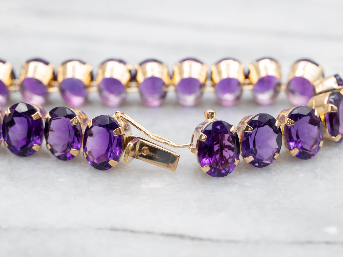 On sale Amethyst bracelet