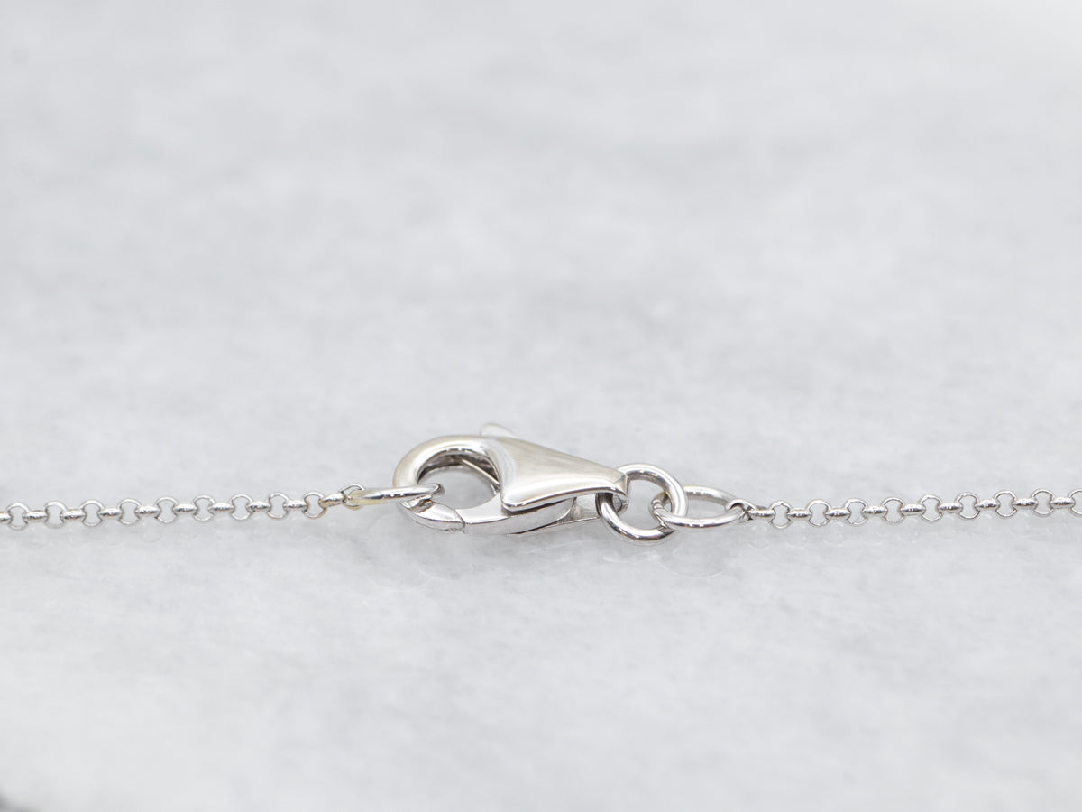 Sparkling Diamond Lucky Horseshoe Necklace