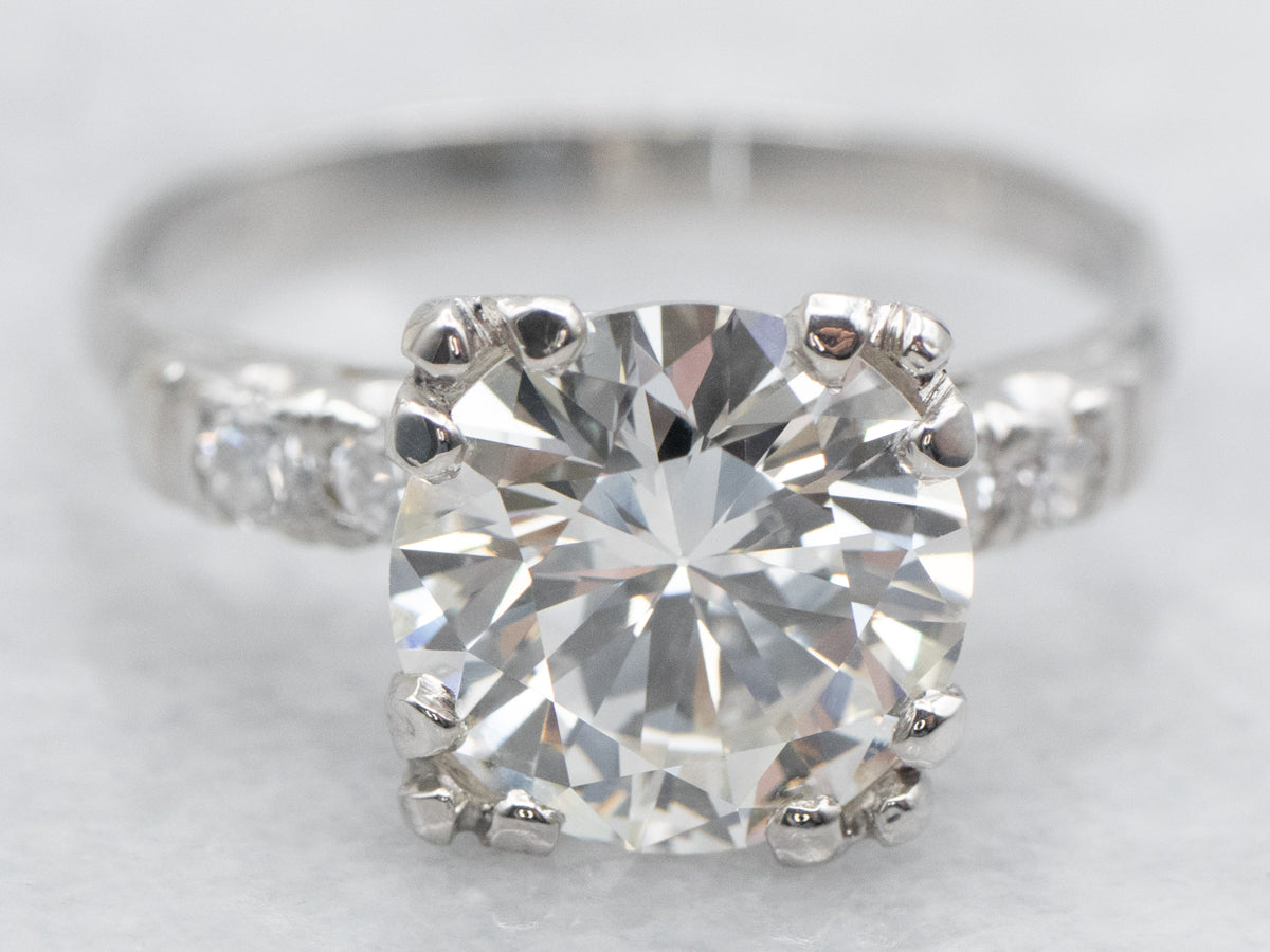 Stunning GIA Certified Diamond Engagement Ring