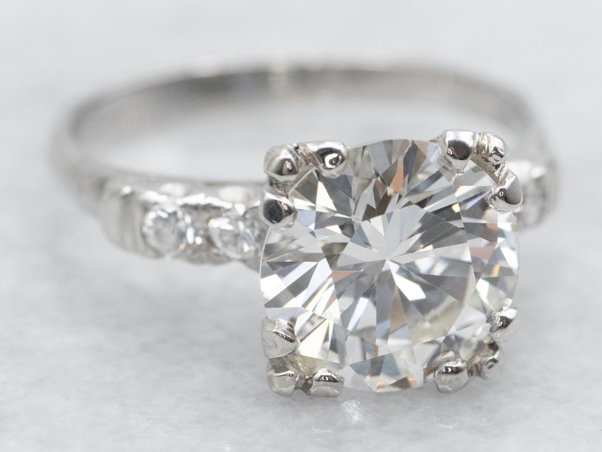 Stunning GIA Certified Diamond Engagement Ring