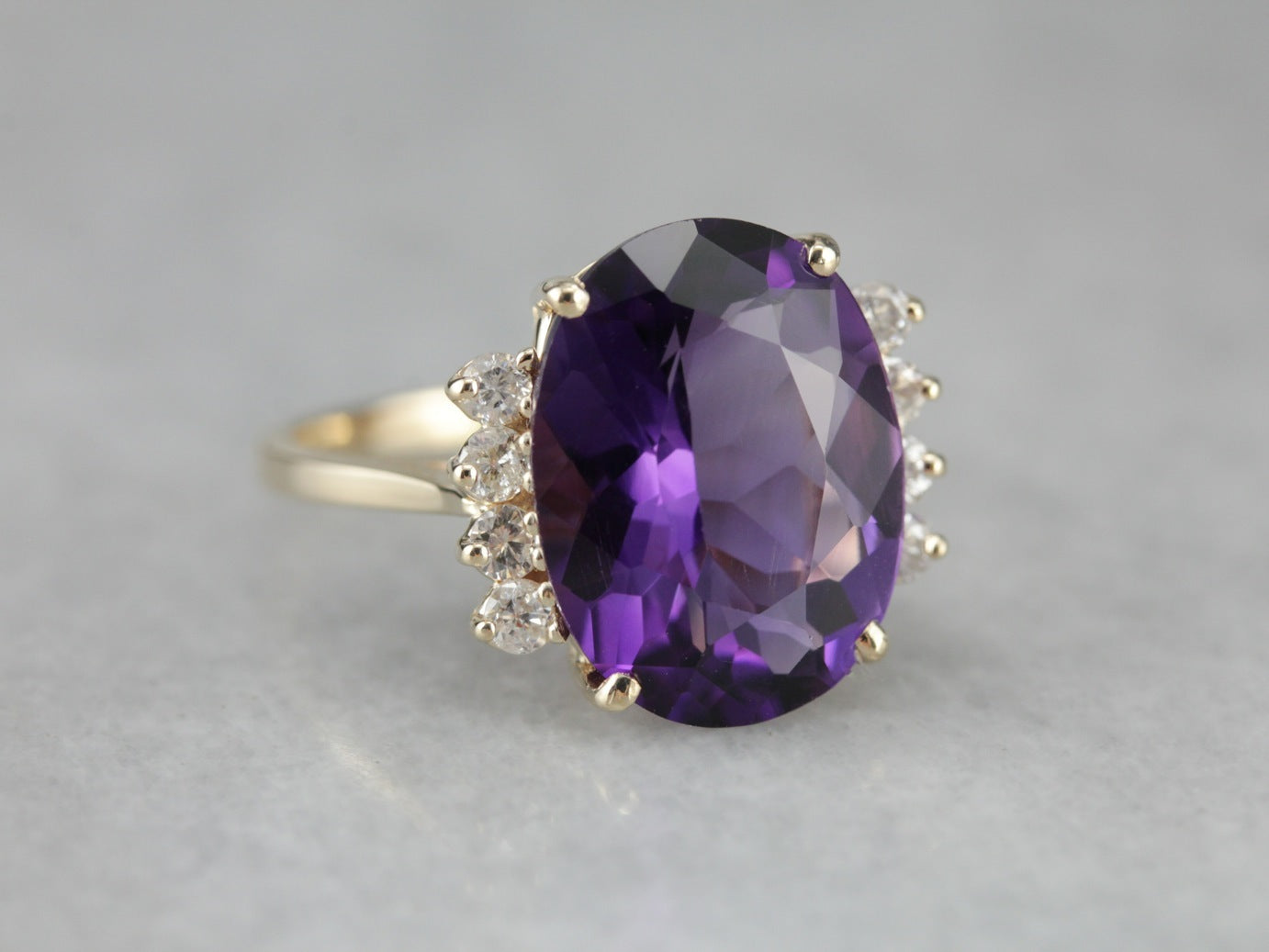 Stunning Amethyst Cocktail Ring