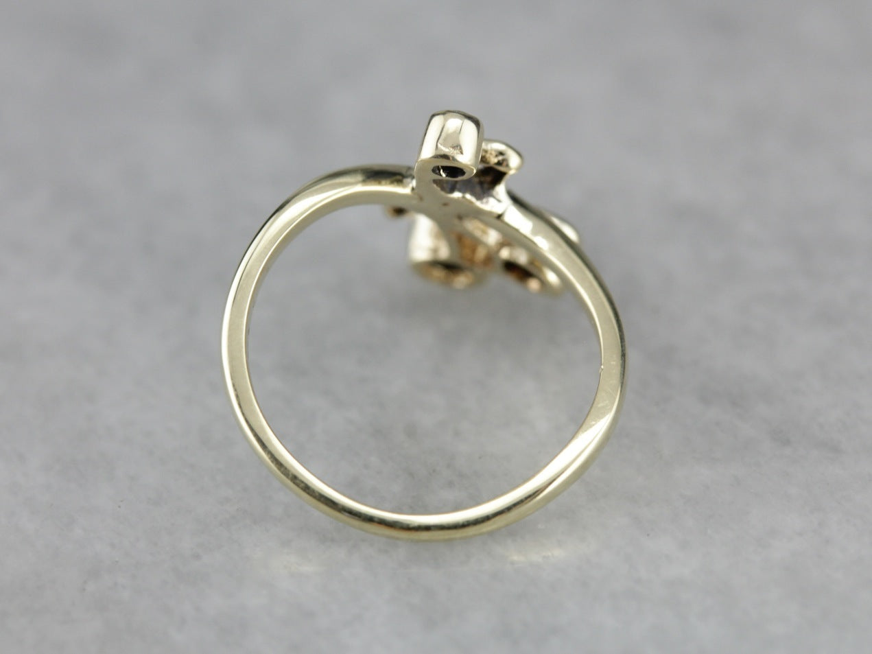 Modernist Diamond Cocktail Ring