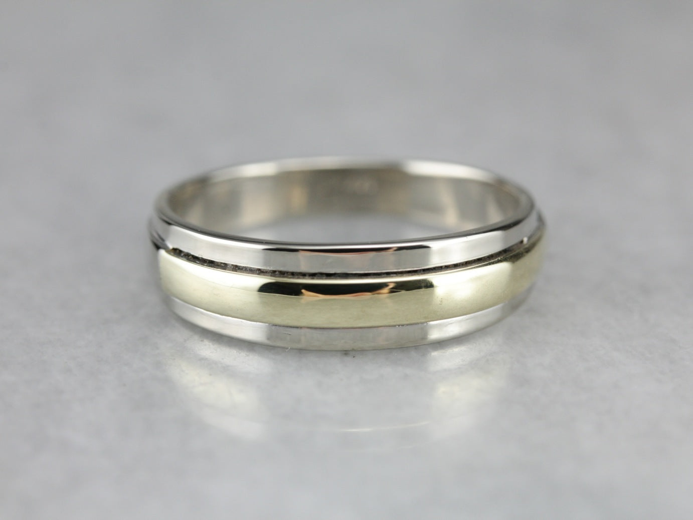 Tapered Two Tone Unisex Band