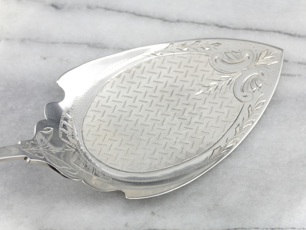 Vintage Silver Pie or Cake Server