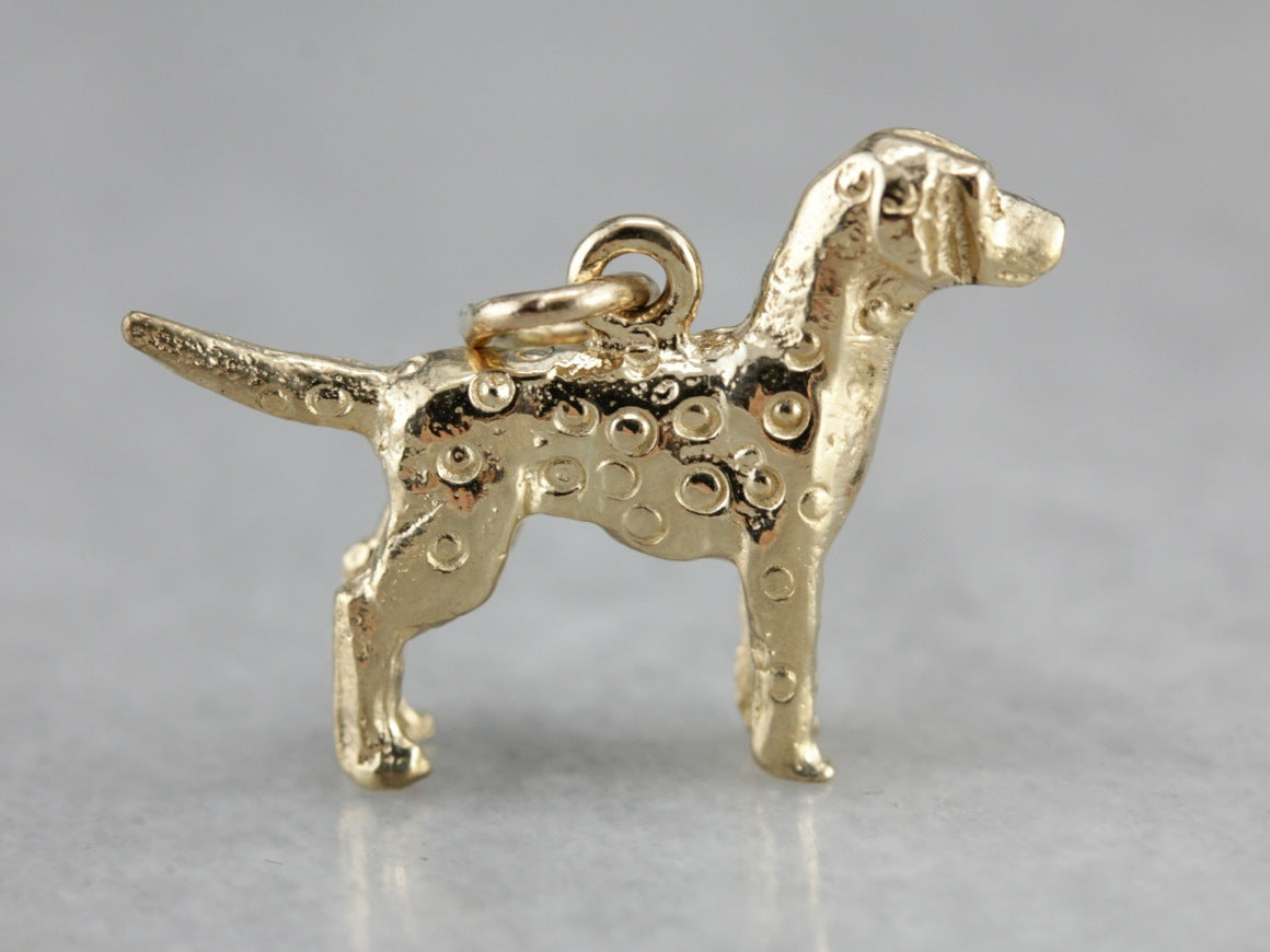 Vintage Dalmatian Dog Charm