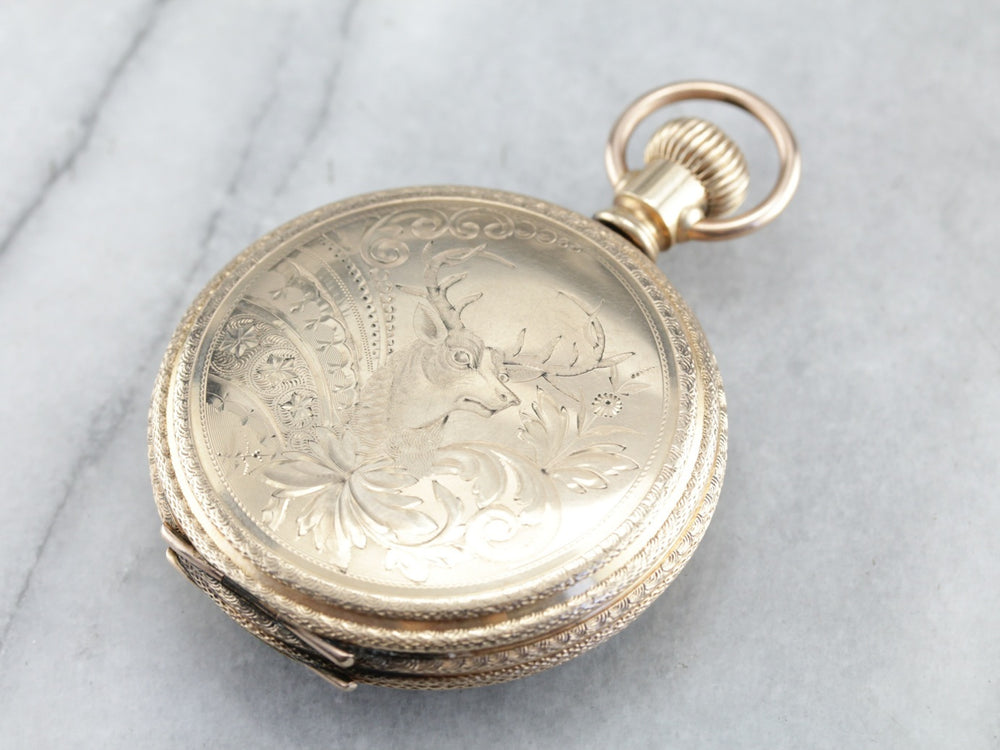 Pocket Watch, Yellow Gold, Victorian - Market Square Jewelers