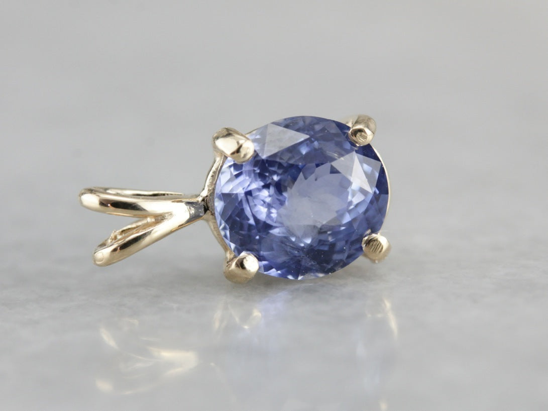 Blue Sapphire Pendant