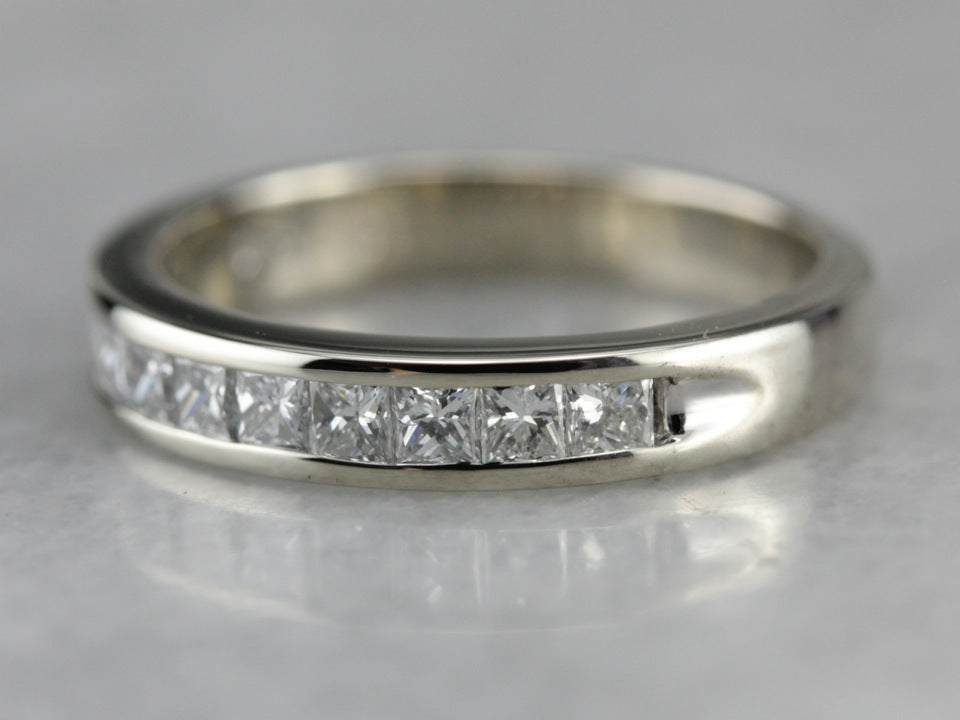 Diamond Channel Set Band