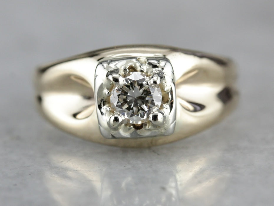 Diamond Solitaire Engagement Ring