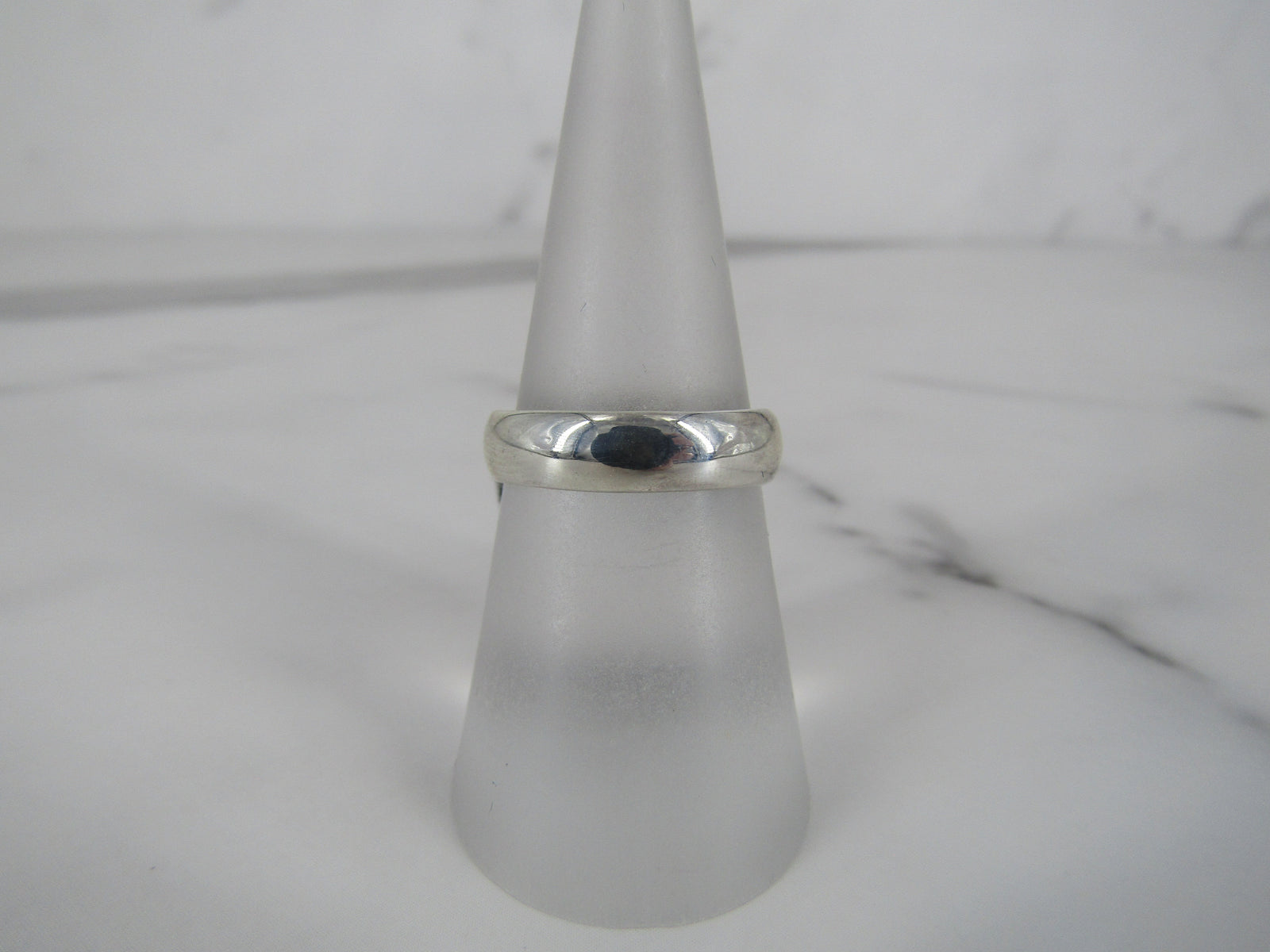 Sterling Silver Plain Band Ring