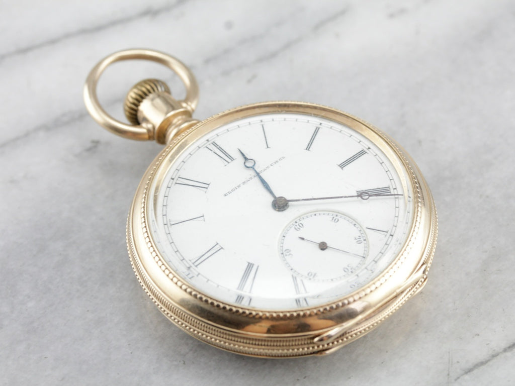 Antique 1880 s Elgin Pocket Watch