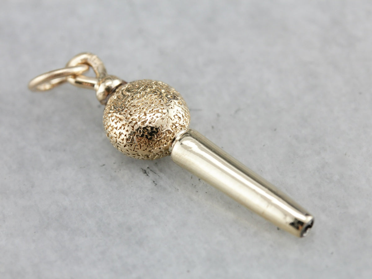 Victorian Pocket Watch Key Fob