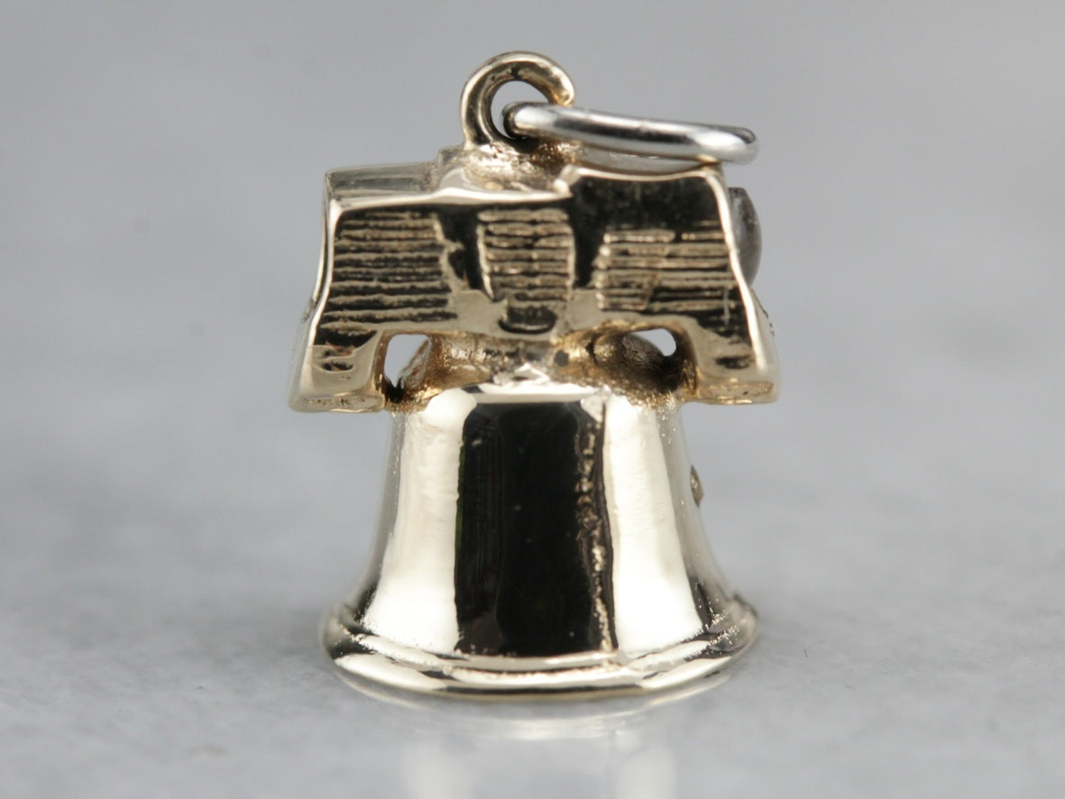 Vintage Liberty Bell Charm