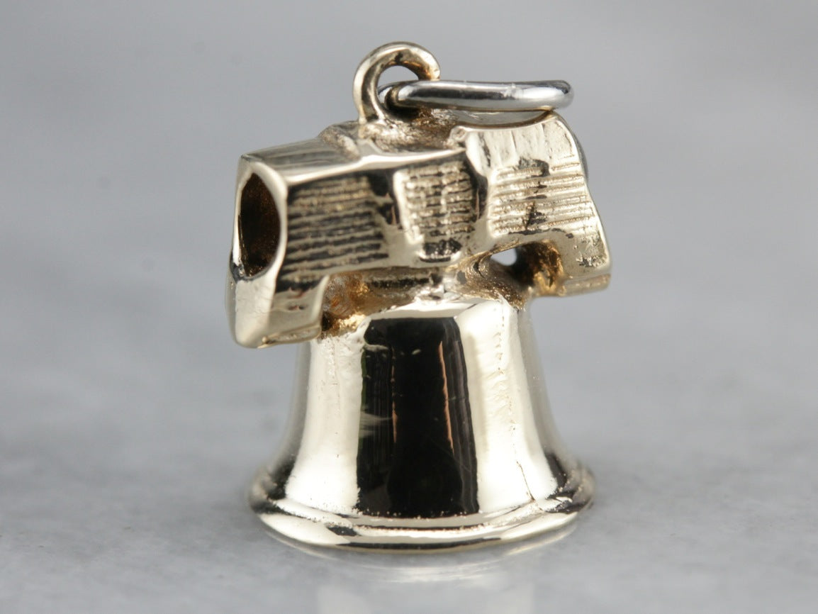 Vintage Liberty Bell Charm