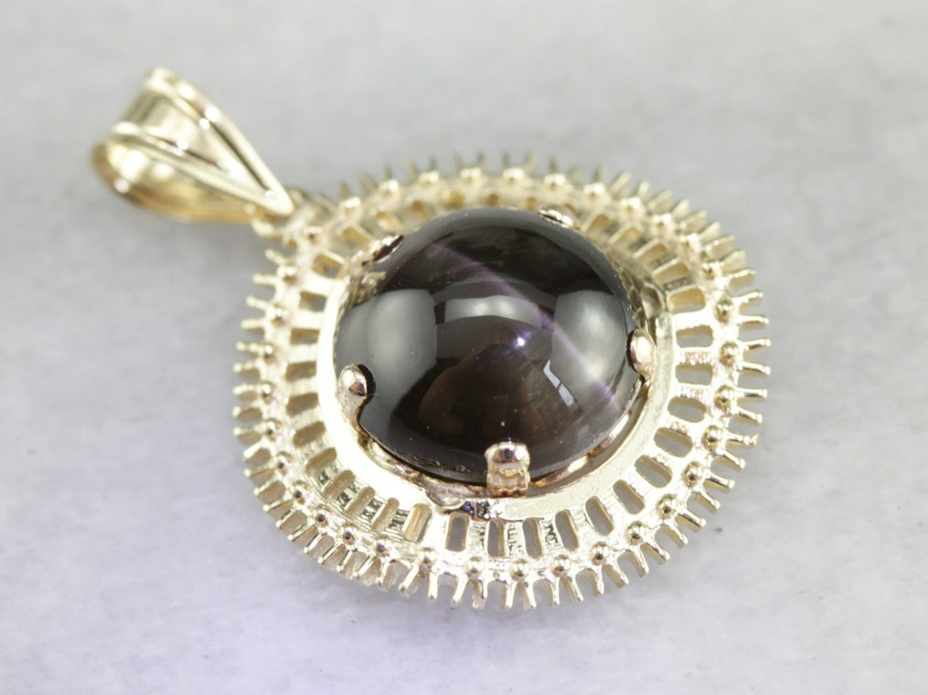 Kornerupine Cat&#39;s Eye Pendant