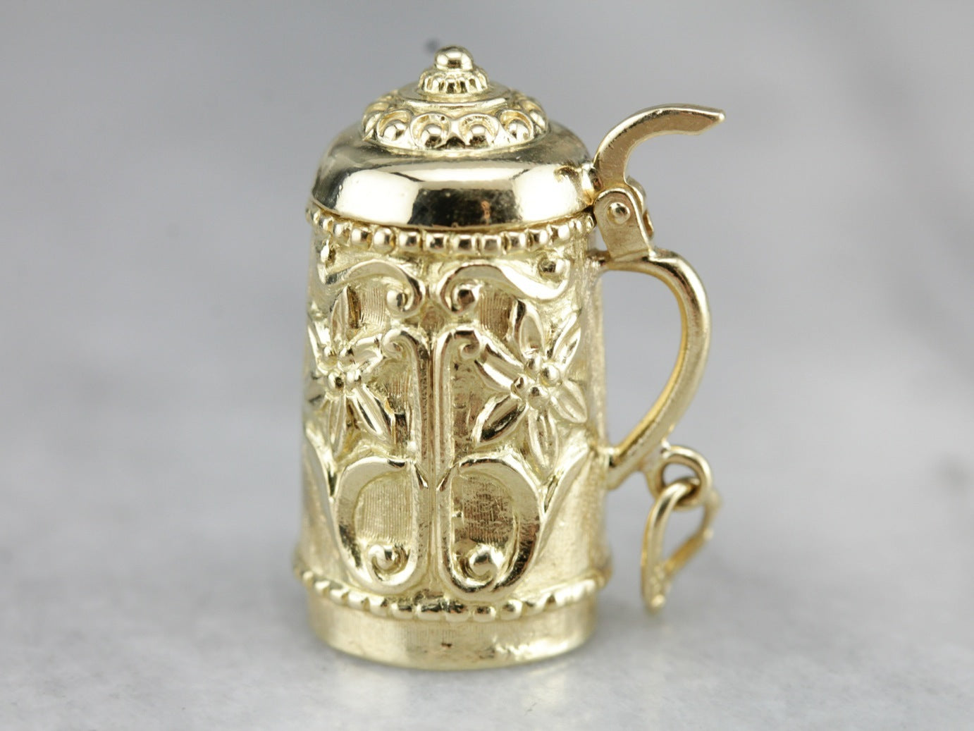 Vintage Beer Stein Charm Pendant