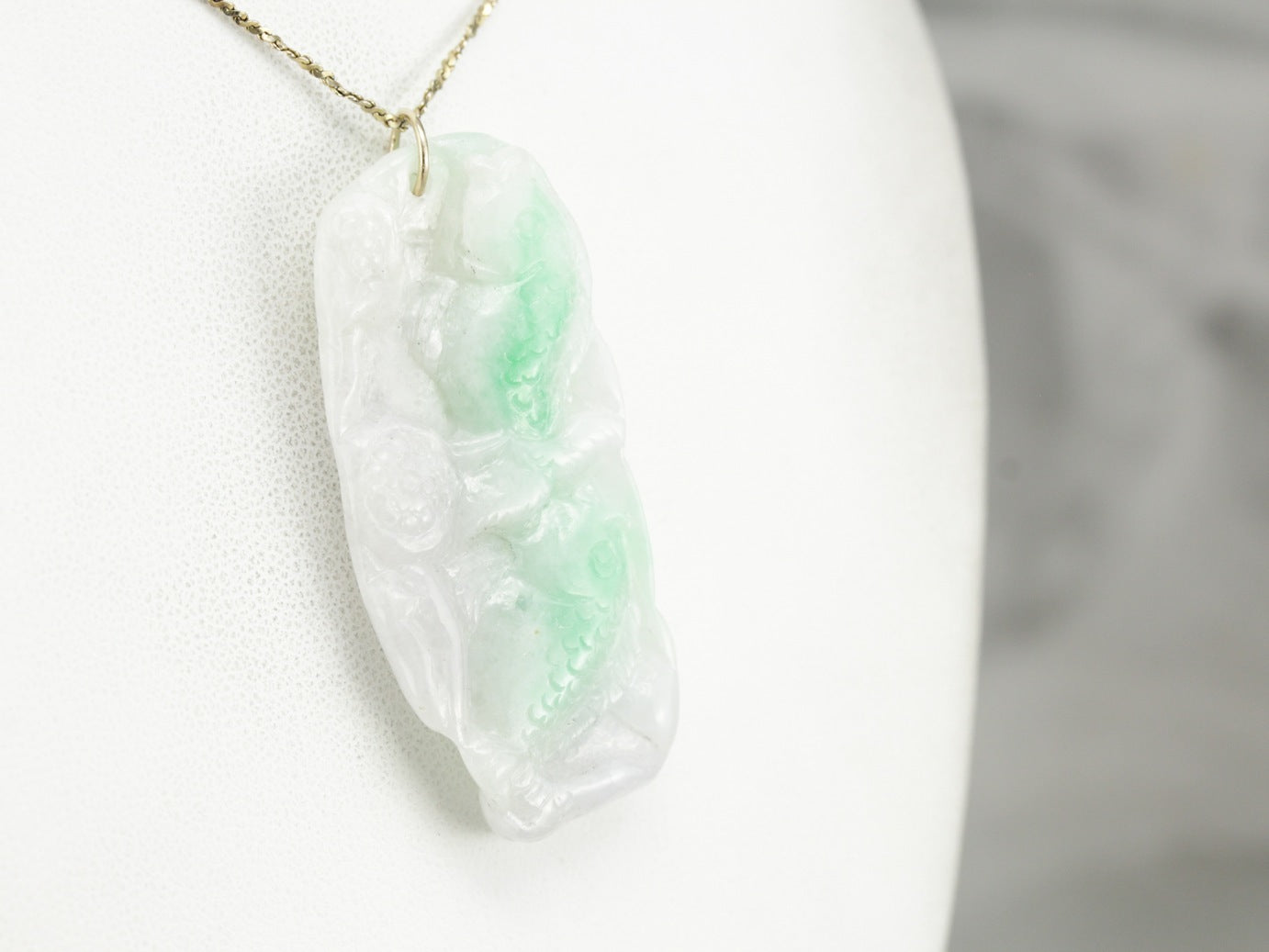 Vintage Jade order shiva Pendant