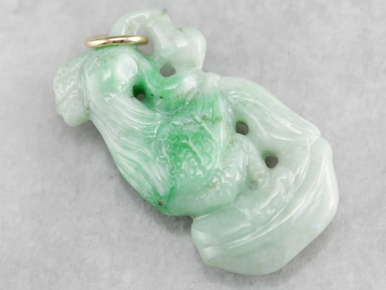 Jade rooster store pendant