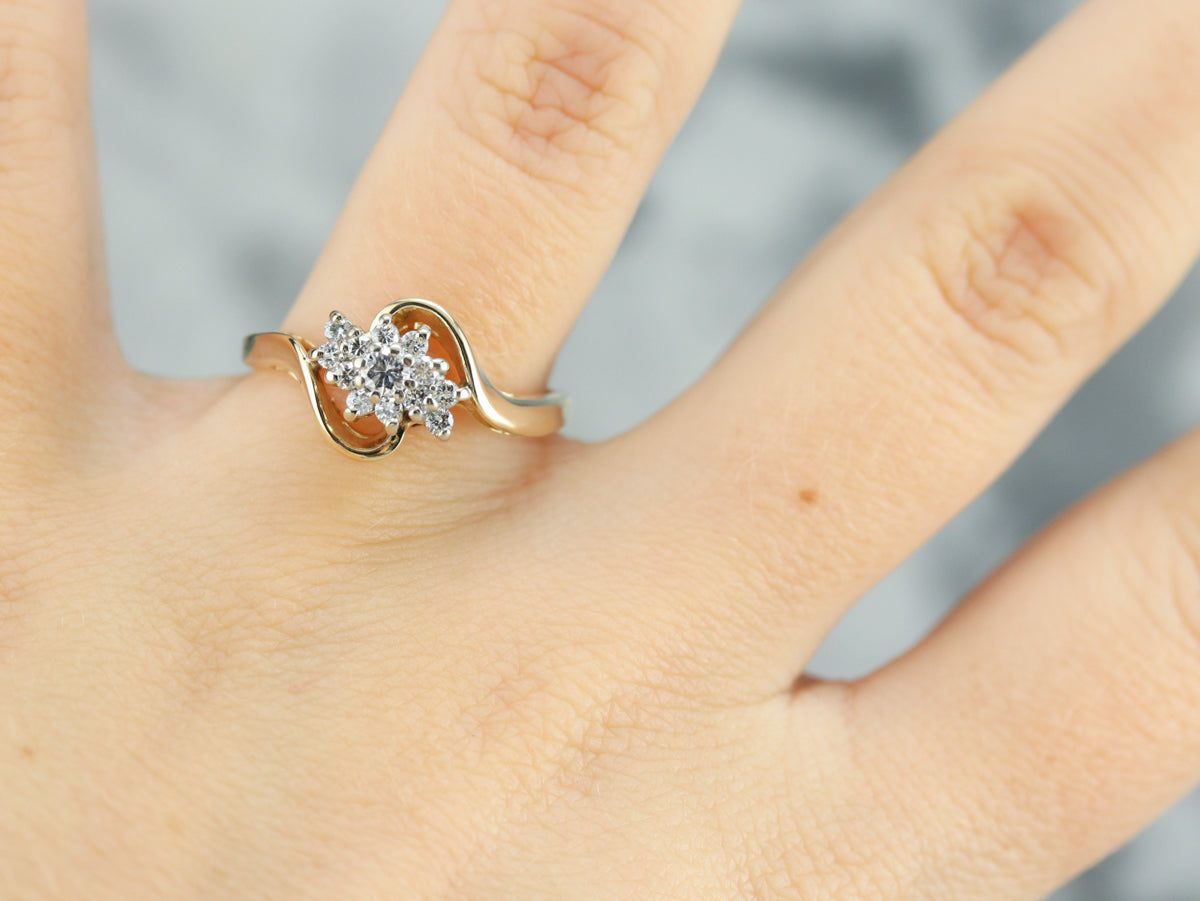 Diamond cluster ring designs deals