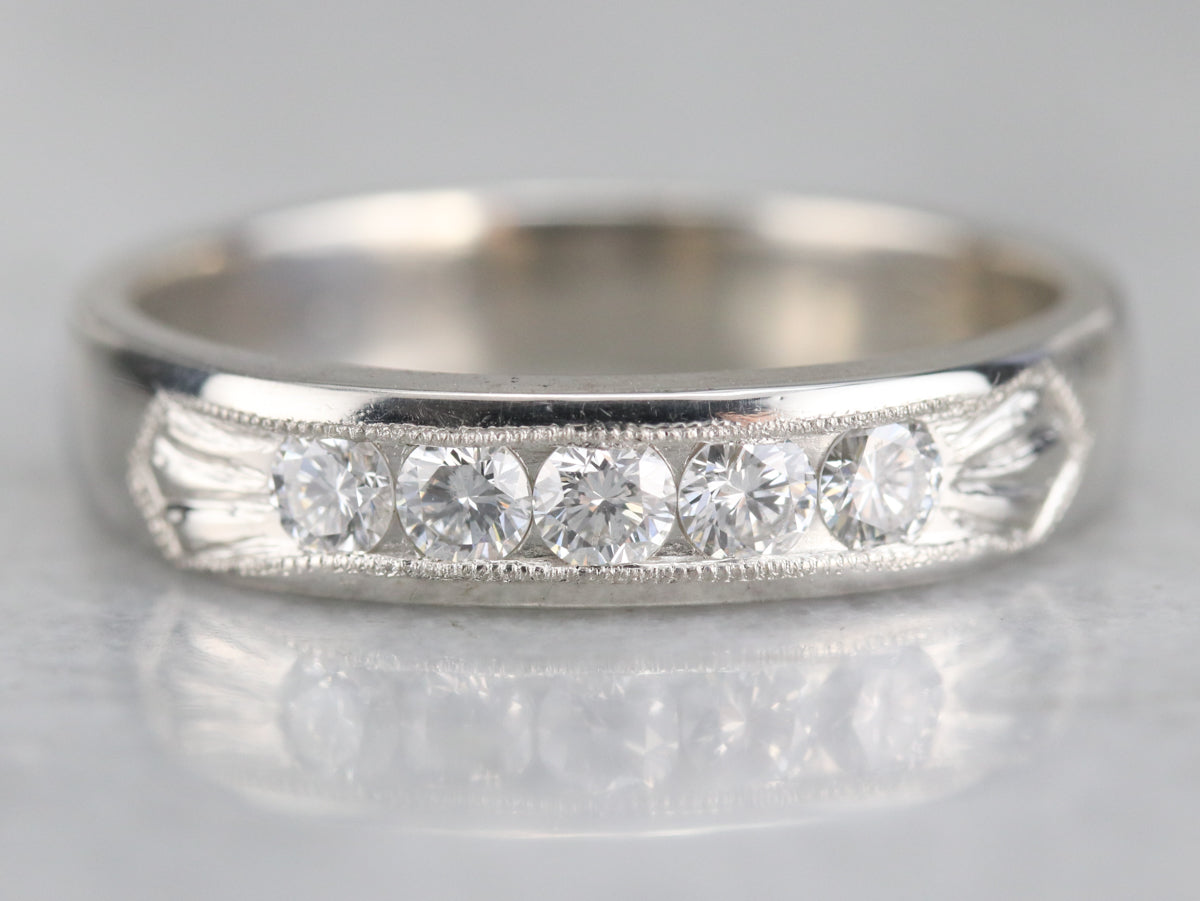 Men&#39;s Diamond Wedding Band