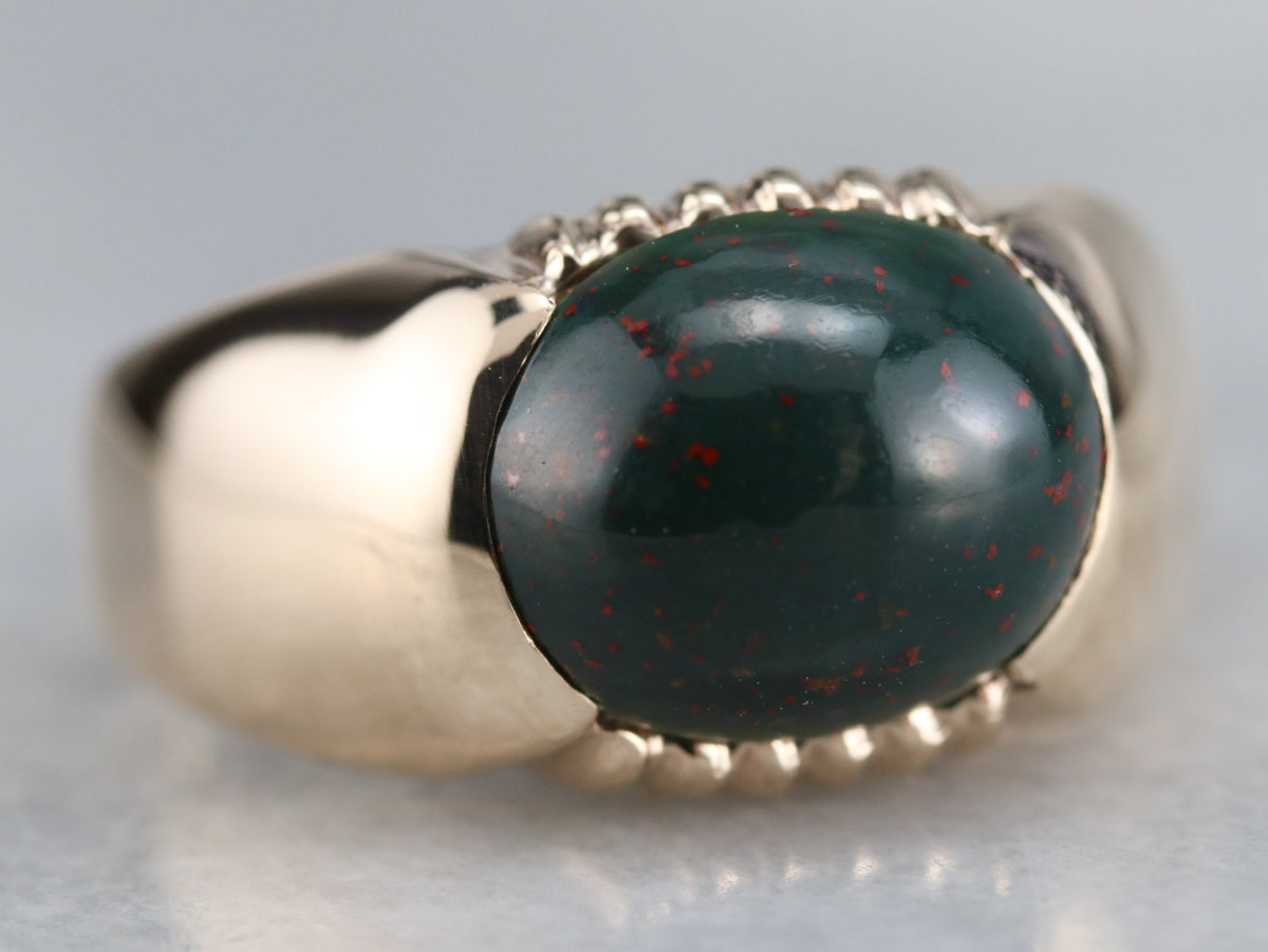 Vintage Bloodstone Ring