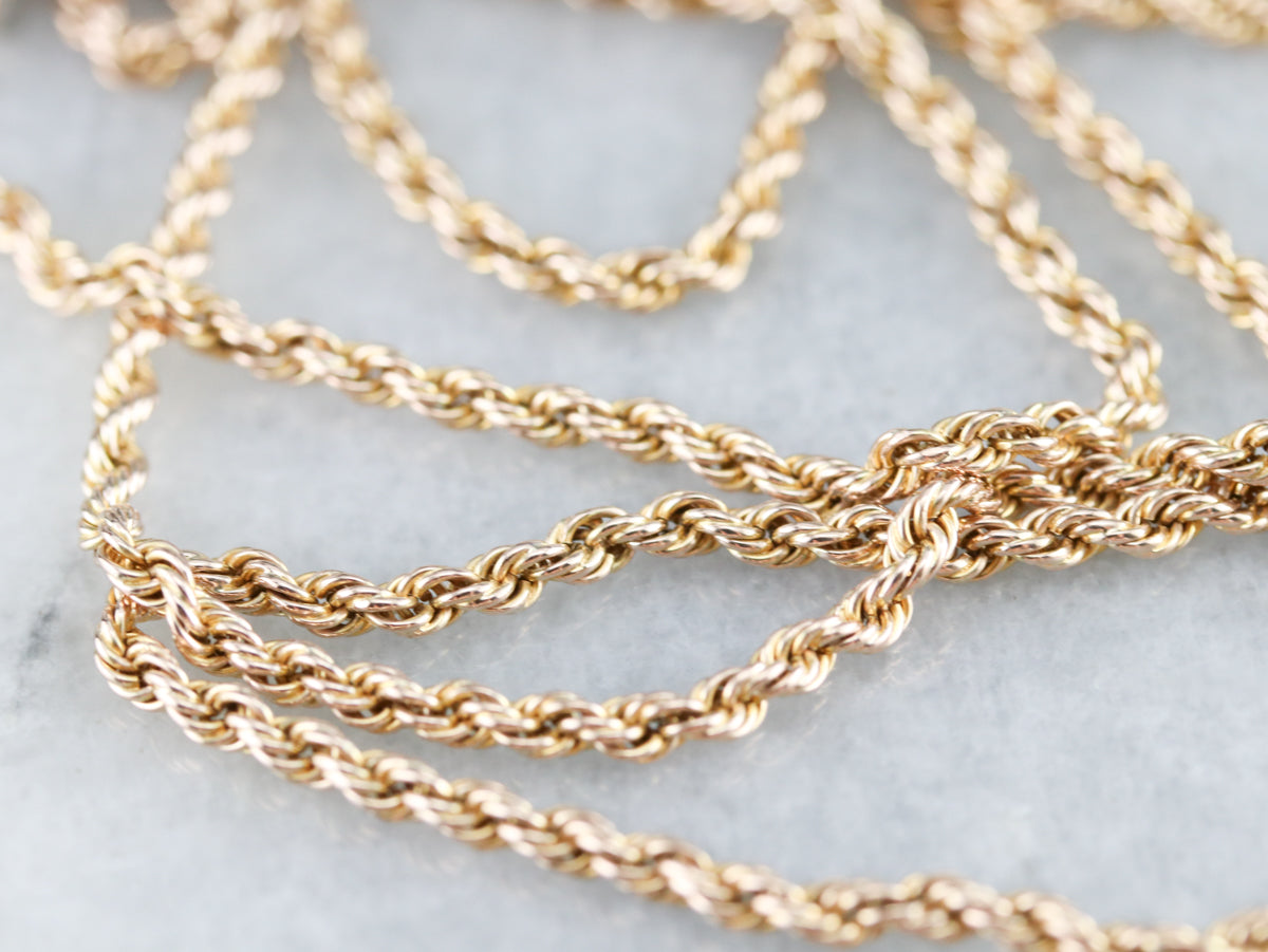 Vintage Rope Twist Chain