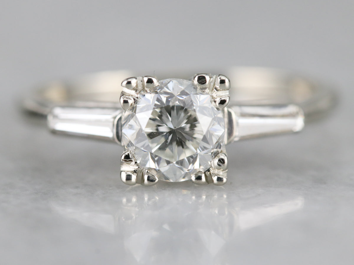 Stunning Retro Era Diamond Engagement Ring